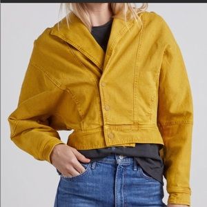 Mother Jeans the big time jacket size medium NWT